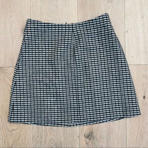 Aritzia Wilfred Plaid Skirt
